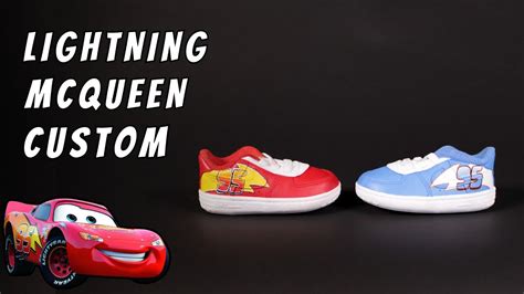 Custom Baby Air Force 1 S Tutorial Lightning Mcqueen