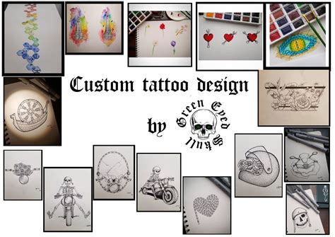 Custom Tattoo Design Etsy