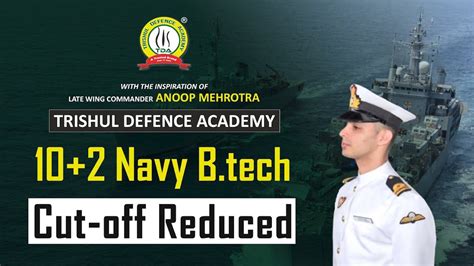 Cut Off Released By Indian Navy 10 2 Btech Entry Cut Off Marks