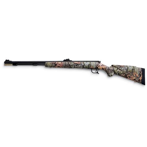 Cva Kodiak Amp 45 Cal Black Powder Rifle Mossy Oak Obsession Stock Blued Barrel 124833