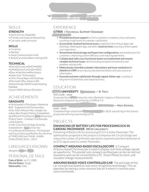 Dare You To Roast My Resume Ps I Followed Instructions On R