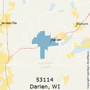 Darien Zip 53114 Wi