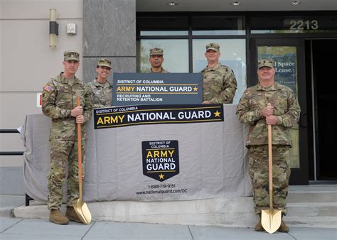 Dc National Guard Hold Groundbreaking Ceremony For New Recruiting