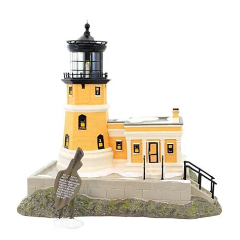 Department 56 Villages 11 0 Inch Split Rock Lighthouse Snow Village Two Harbours Mn Village