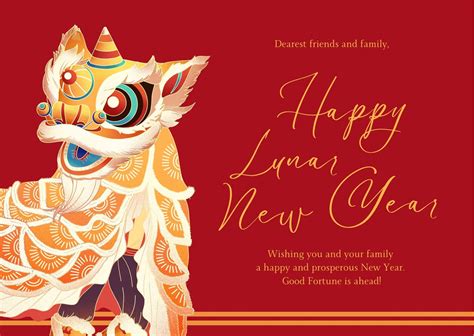 Design Ultimate Lunar New Year Greetings Now!