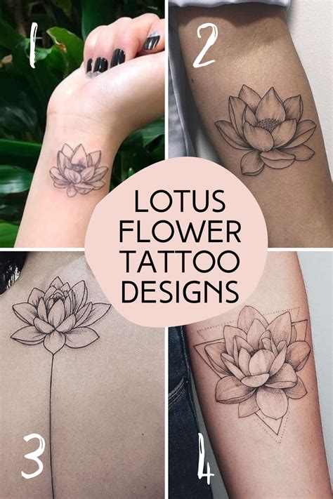 Design Your Lotus Tattoo: 7 Ultimate Ideas