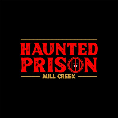 Designs Mill Creek Haunted Prison Logo Design Contest