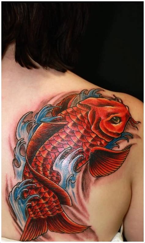 Details More Than 150 Koi Fish Tattoo Design Shoulder Best Vova Edu Vn