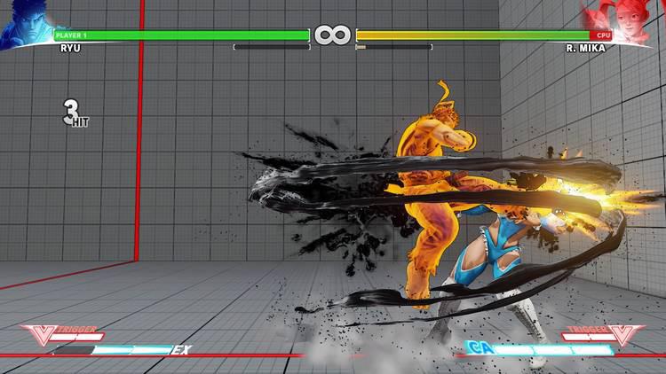 Did Anyone Notice How In Sf6 Ex Moves Don T Have The Ink Effects Like