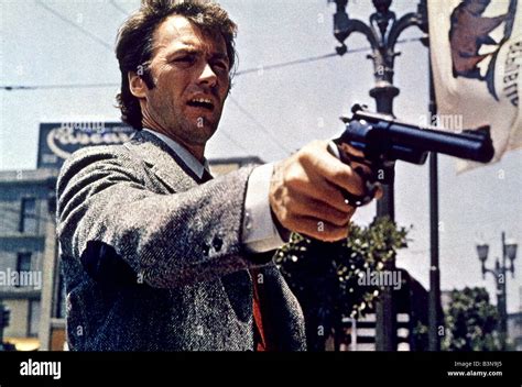 Dirty Harry 1971 Warner Film With Clint Eastwood Stock Photo Alamy