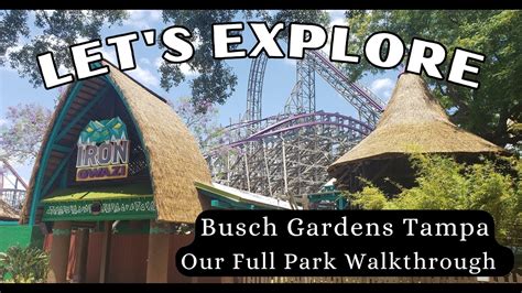 Discover The Beauty Of Busch Gardens Tampa Full Walkthrough March