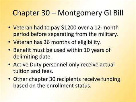 Do Montgomery Gi Bill Benefits Expire