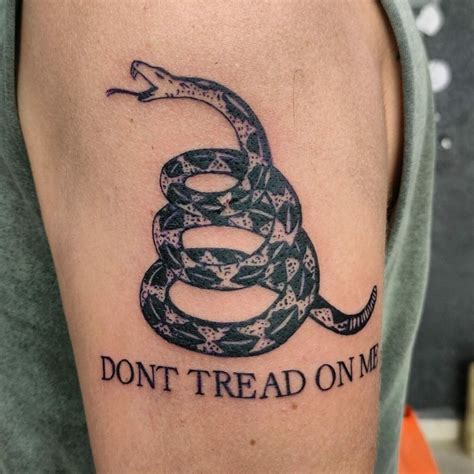 Dont Tread On Me Tattoo