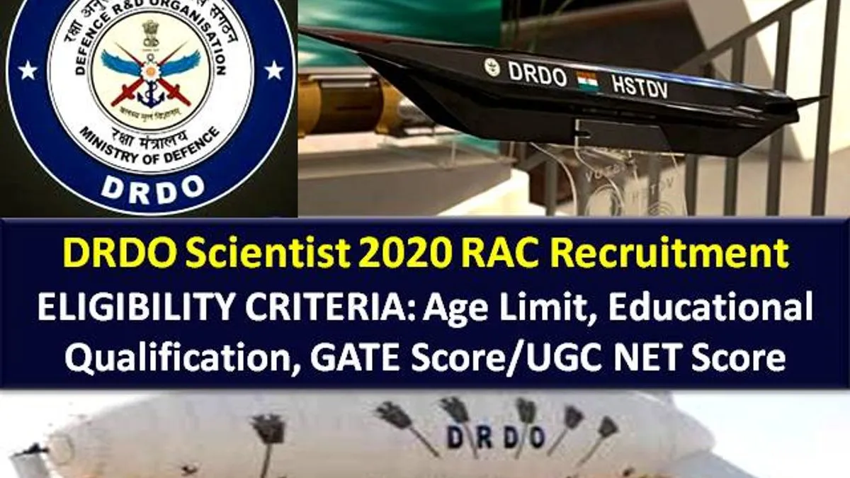 Drdo Scientist Recruitment Eligibility Criteria 2020 Check Age Limit Educational Qualification