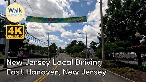 Driving By East Hanover New Jersey Youtube