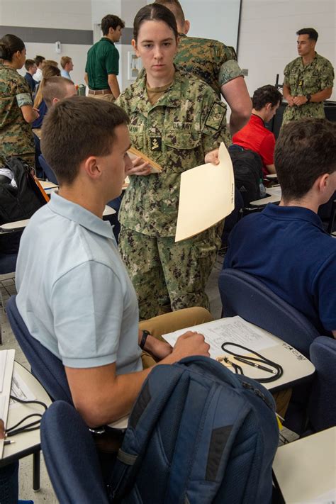 Dvids Images Naval Reserve Officers Training Corps Nrotc New