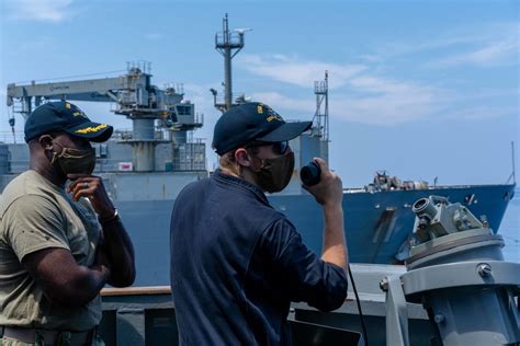 Dvids Images Uss Halsey Conducts A Replenishment At Sea Image 8 Of 8