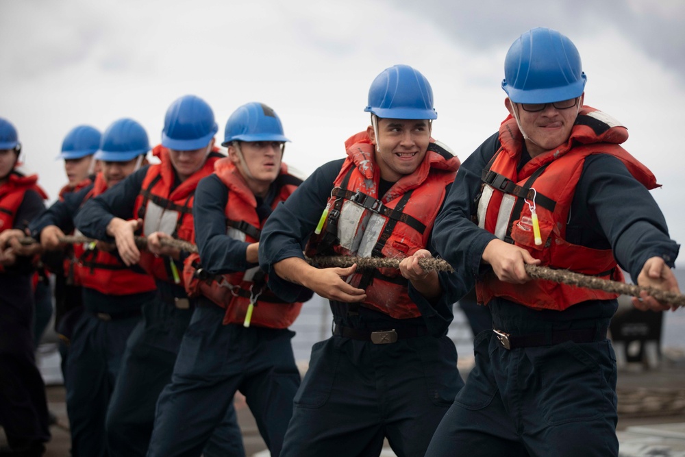 Dvids Images Uss William P Lawrence Replenishment At Sea Image 6