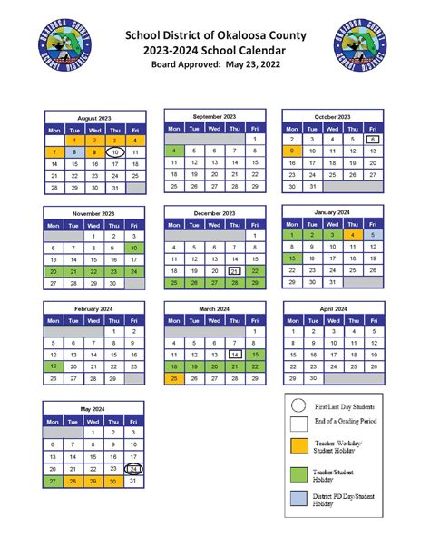 Elmira City School District Calendar 2023 2024 Academic Year