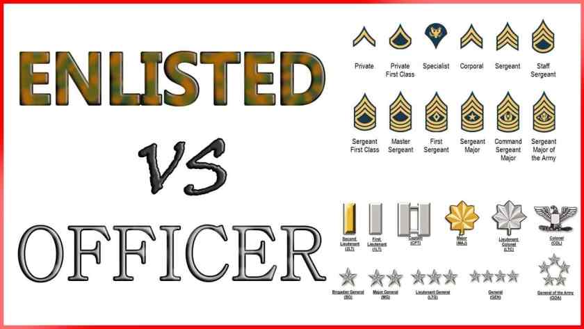 Enlisted Vs Officer Air Force