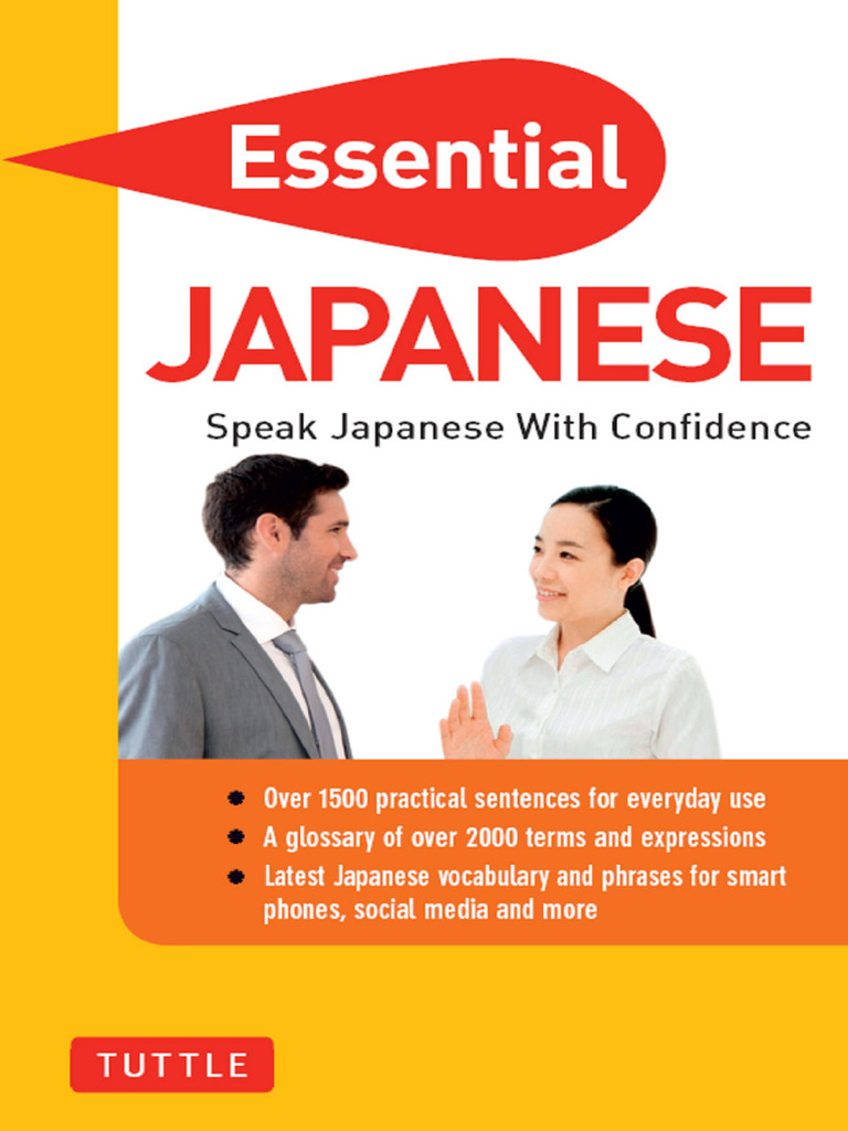 Essential Japanese Phrasebook And Dictionary Speak Japanese With