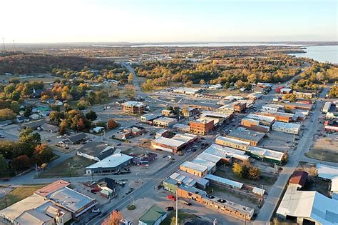 Eufaula Oklahoma Worldatlas