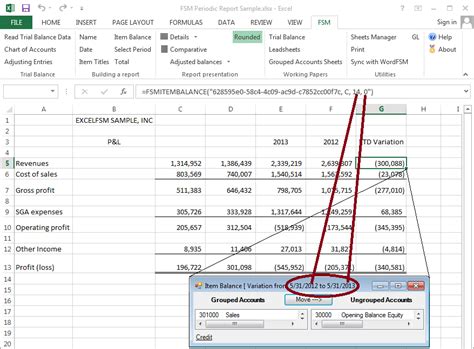 Excel Fsm Periodic Reports Financial Statement Masters