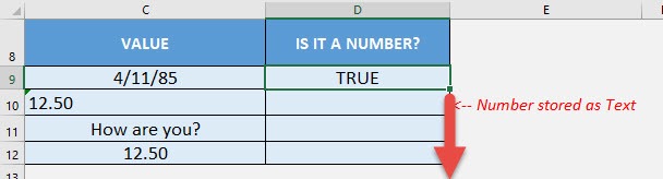 Excel Isnumber Formula How To Use Excel Isnumber Formula