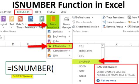 Excel Isnumber