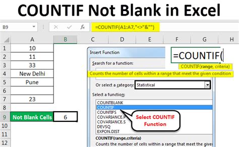 Excel Not Blank