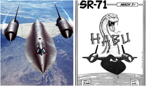 Exclusive The Story Of How Iconic Sr 71 Blackbird S Habu Logo Was