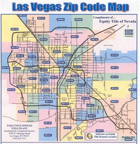 Exploring Las Vegas Zip Code Map In 2023 Map Of The Usa