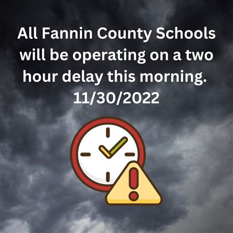 Fannin Schools On Twitter The Fannin County School System Is