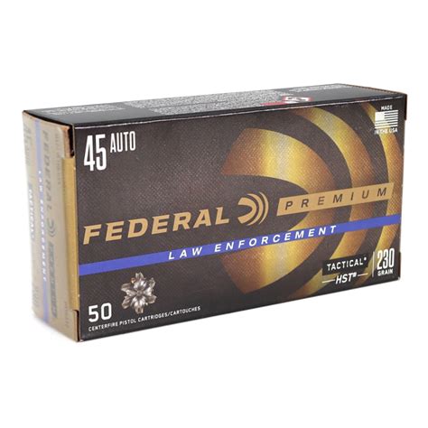 Federal Ammunition Law Enforcement