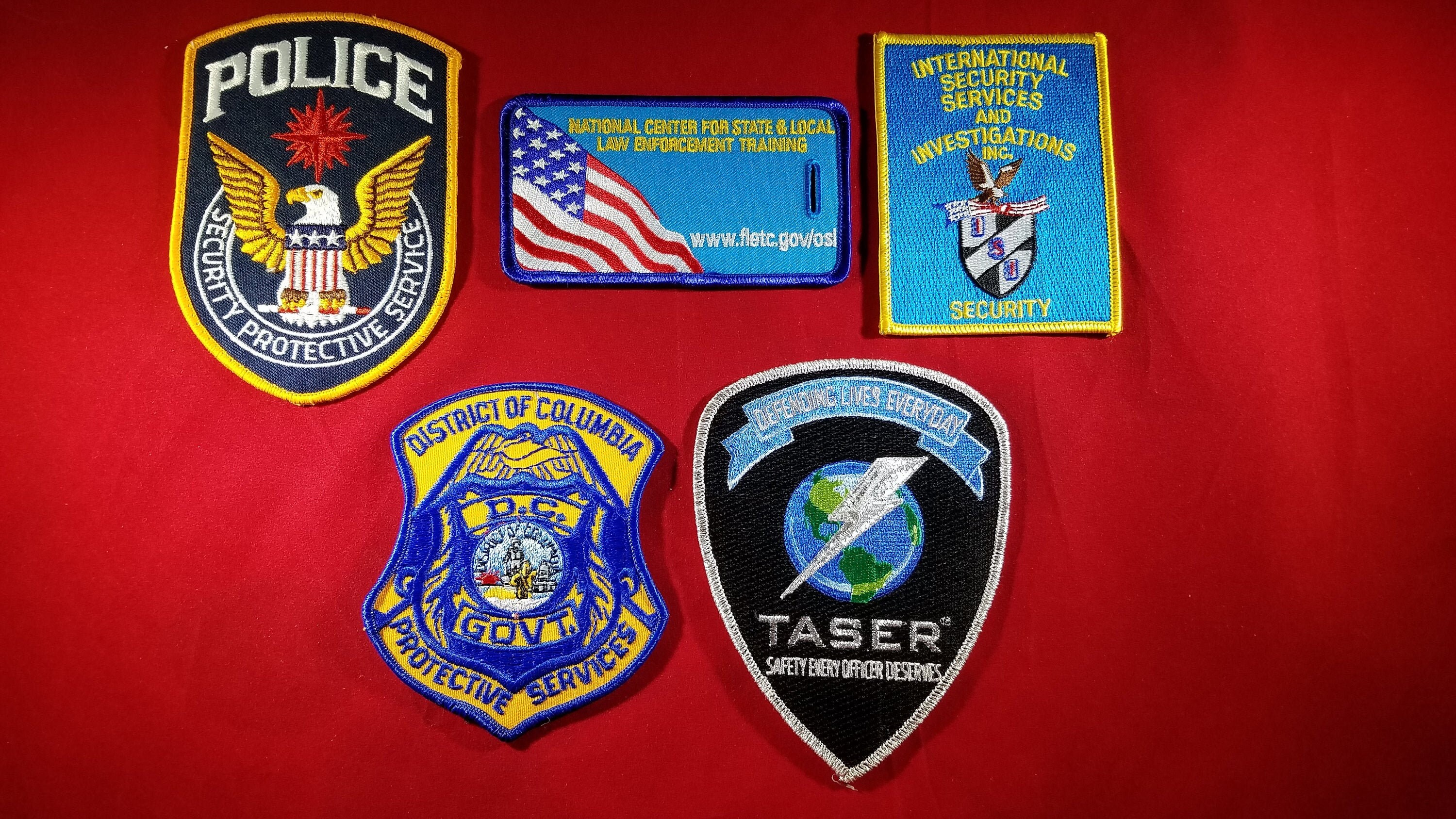 Federal Security Protective Services Patches Etsy