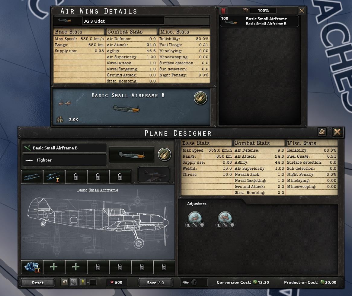 Fighter Design 1 123 R Hoi4