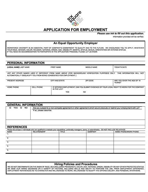 Fillable Online County Job Application Fax Email Print Pdffiller