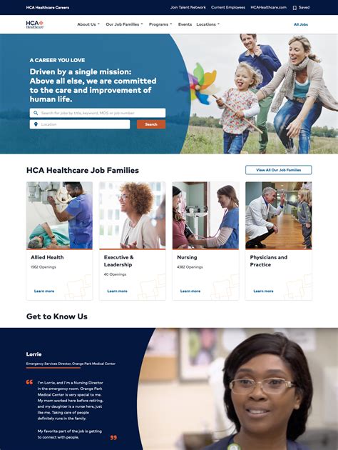 Find Your New Career Fast With Hca Healthcare S New Candidate Website