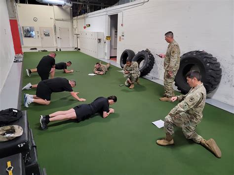 First Army Combat Fitness Test At Dscc