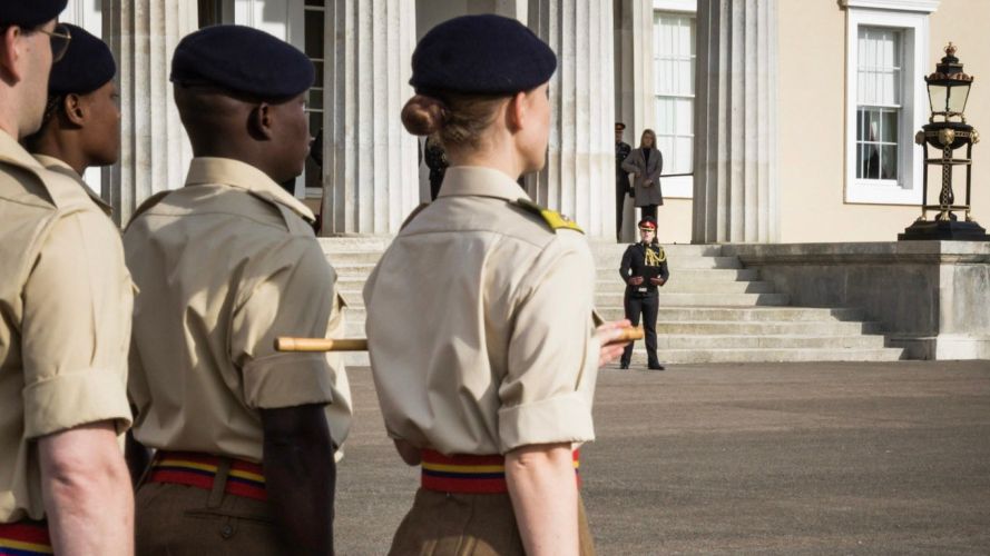 First Officer Cadets Swear Oath Of Allegiance To The King