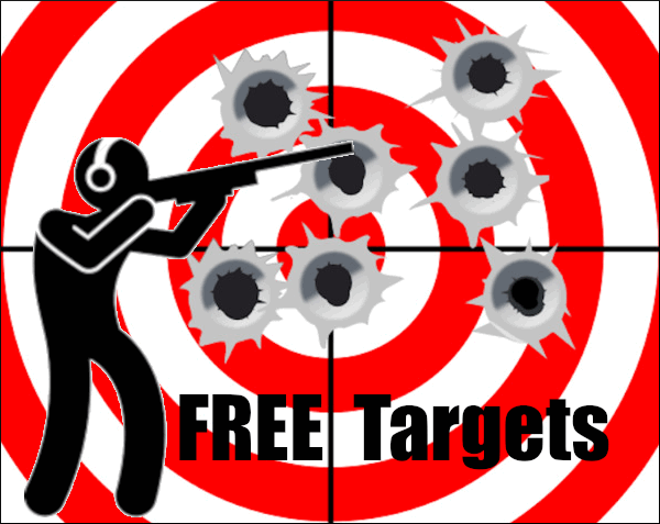 Five Free Printable Precision Shooting Targets Daily Bulletin Five