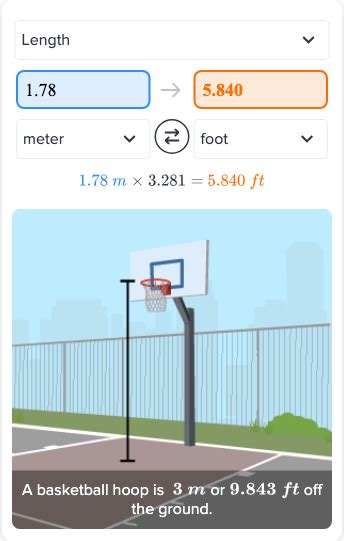 Flexi Answers What Is The Length Of 1 78 Meters In Feet Ck 12