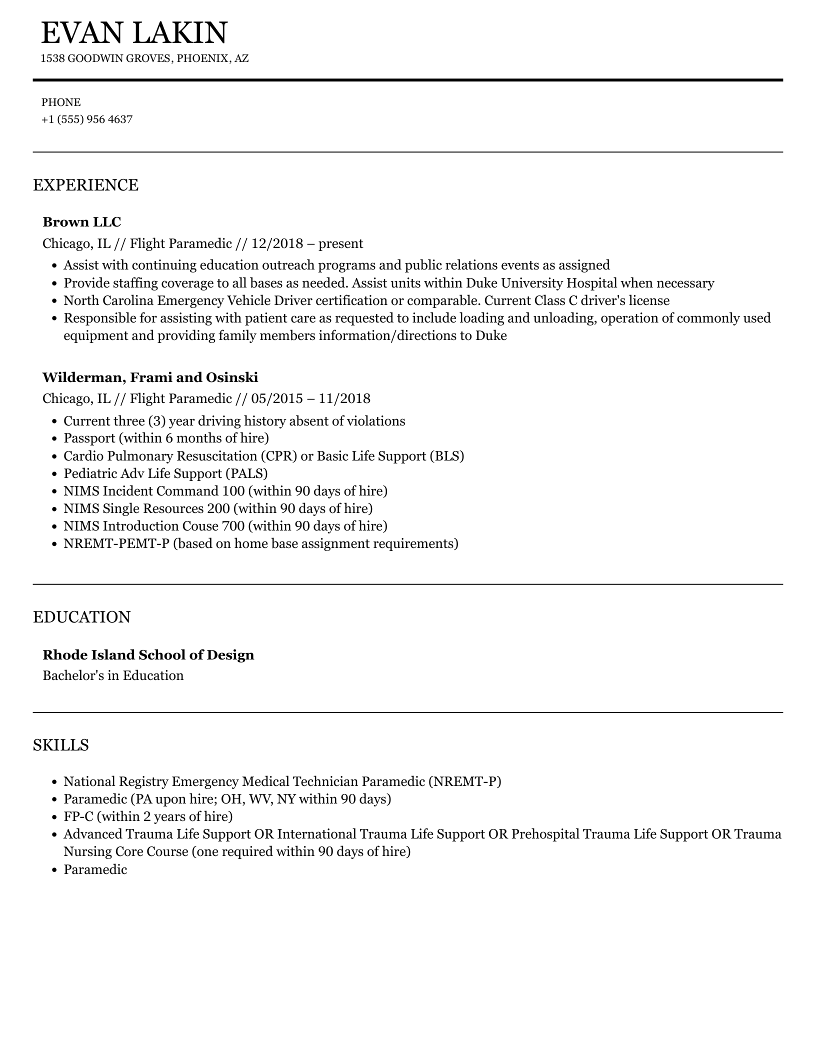 Flight Paramedic Resume Samples Velvet Jobs