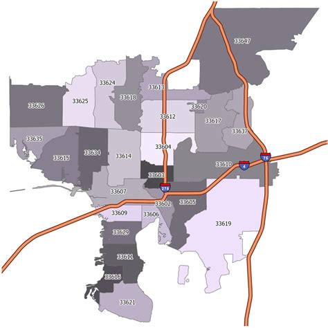 Florida Tampa Zip Code