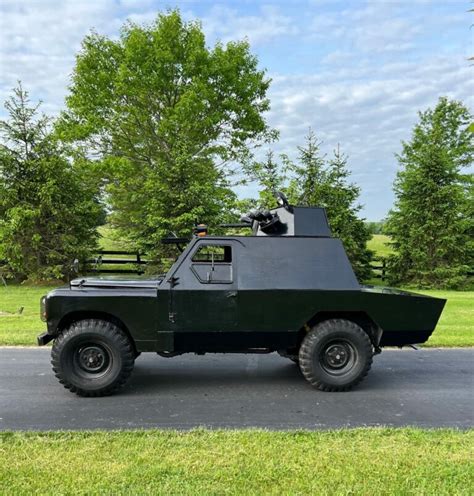 For Sale A Vintage Shorland Mk 3 Armored Patrol Car With A Rotating