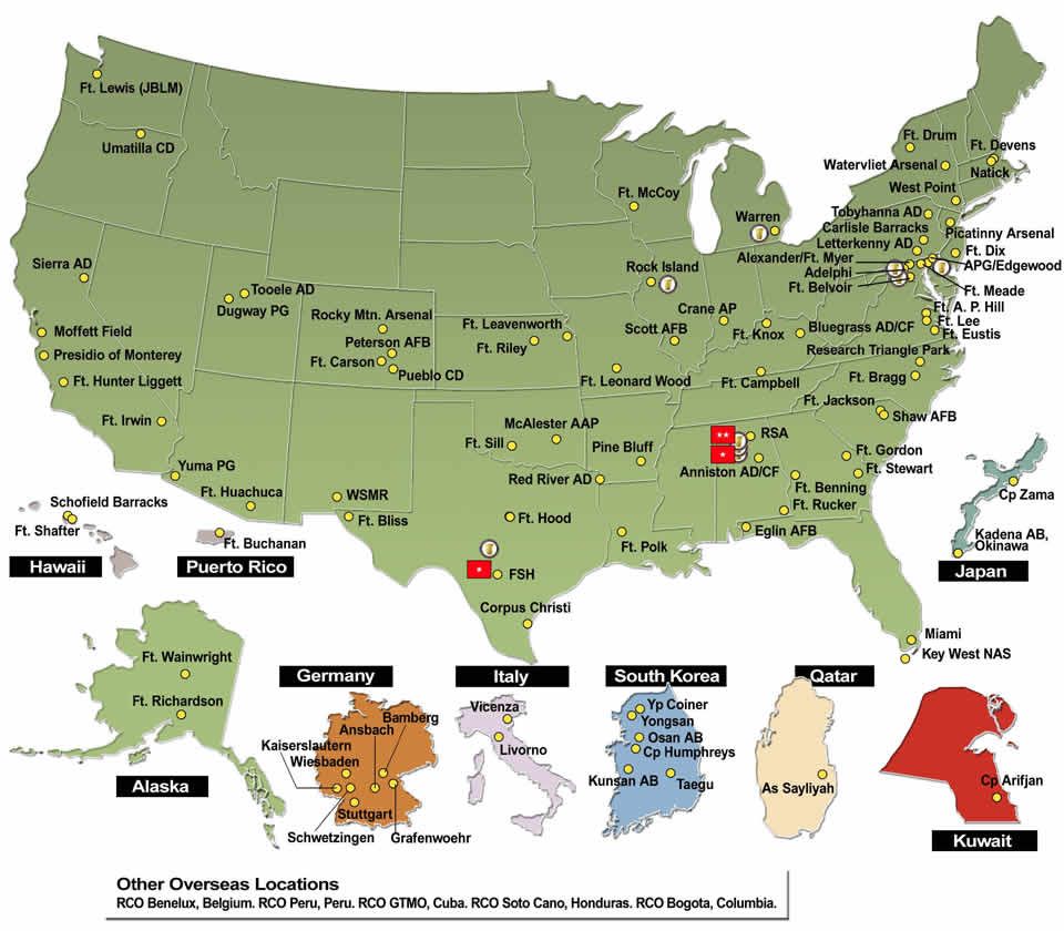 Foreign Military Bases In Us