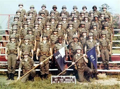 Fort Benning Ga 1980 Fort Benning 7 A 4Th Platoon The Military Yearbook Project