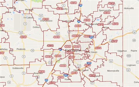 Fort Wayne Indiana Zip Code