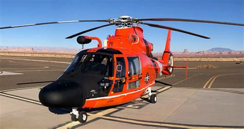 Four Mh 65E Helicopters Issued By The Us Coast Guard In Recent Months