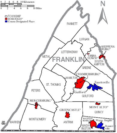 Franklin County Pennsylvania Facts For Kids